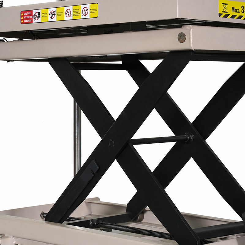 Weighing manual lifting platform truck CPT300