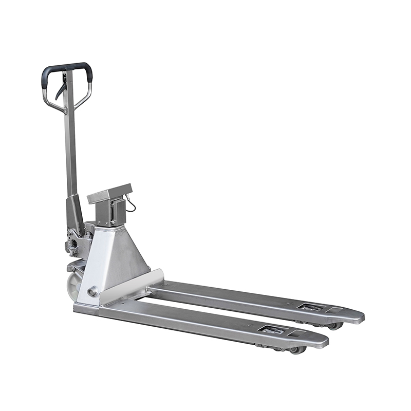 Stainless steel manual weighing pallet truck SCZ-S20-304