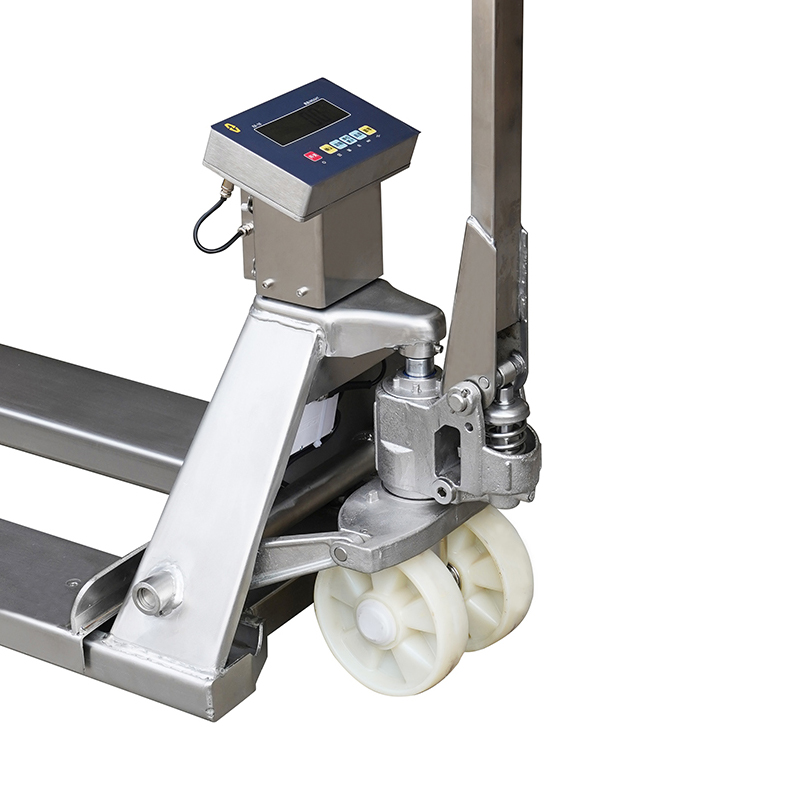 Stainless steel manual weighing pallet truck SCZ-S20-304