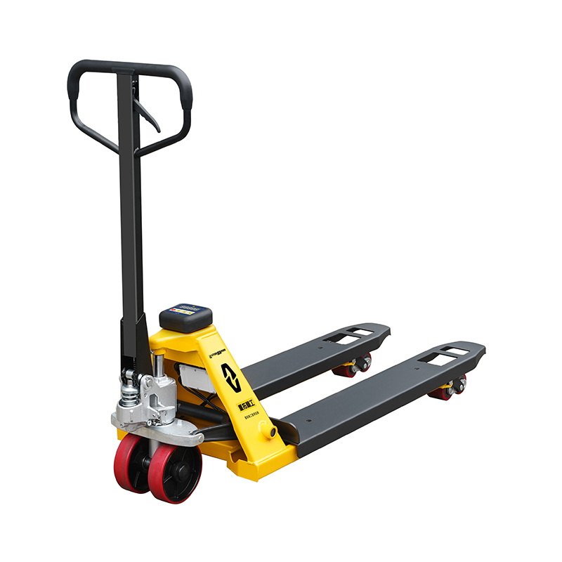 Mini manual weighing pallet truck