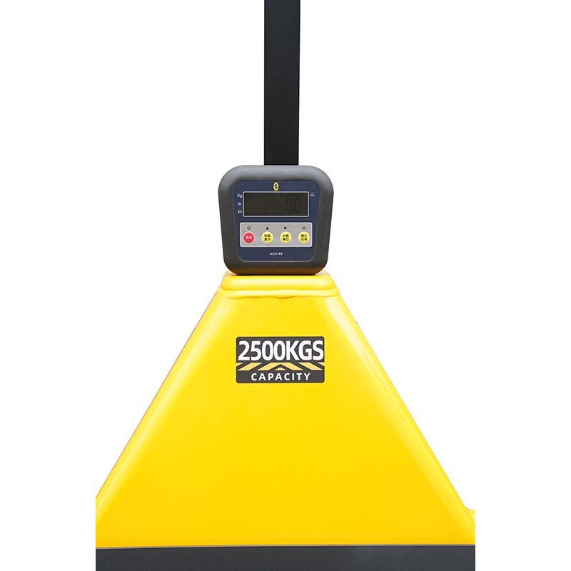 Mini manual weighing pallet truck