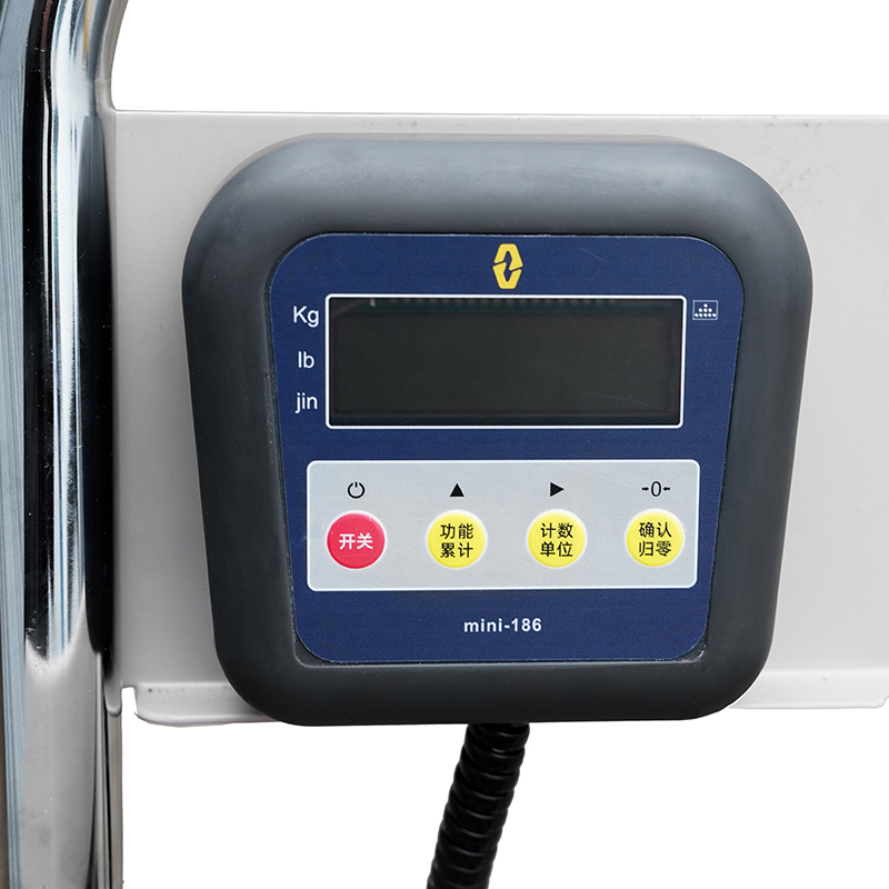 Weighing manual lifting platform truck CPT300