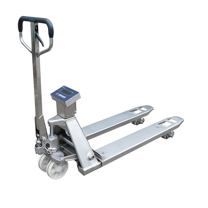 Stainless steel manual weighing pallet truck SCZ-S20-304