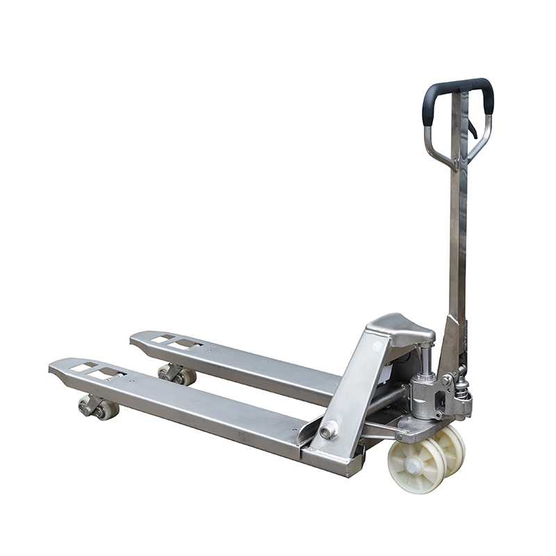 Stainless steel manual weighing pallet truck SCZ-S20-304