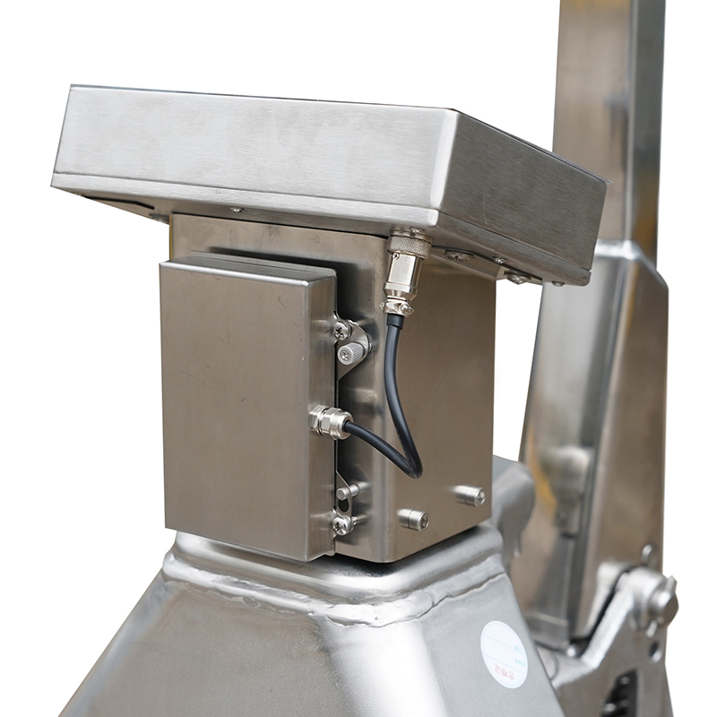 Stainless steel manual weighing pallet truck SCZ-S20-304