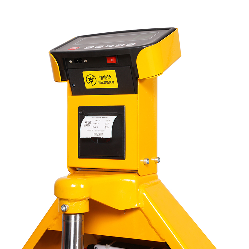 S20 manual weighing pallet truck