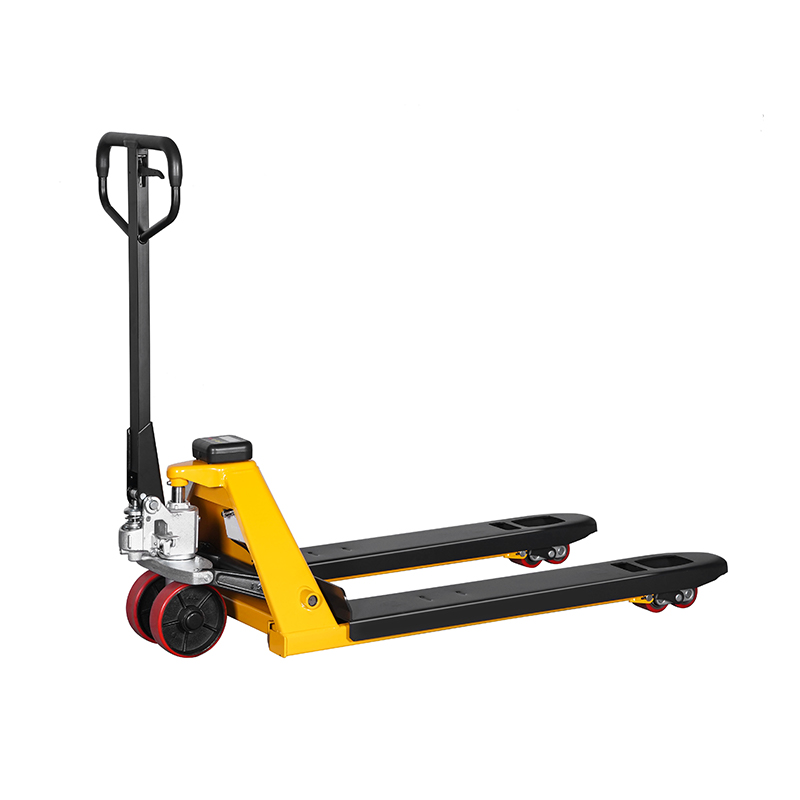 Mini manual weighing pallet truck