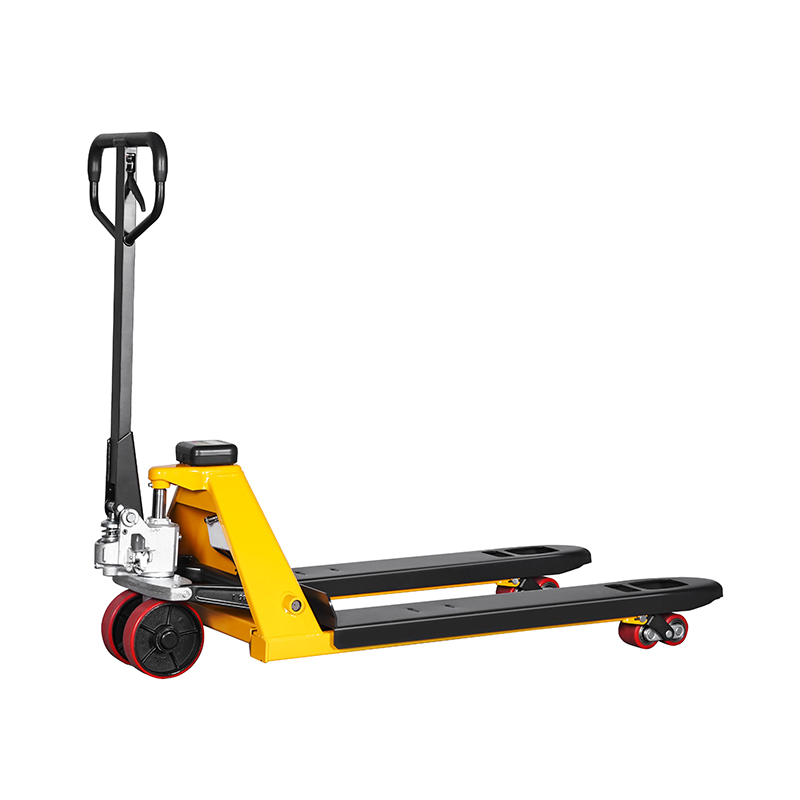 Mini manual weighing pallet truck