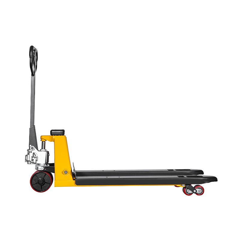 Mini manual weighing pallet truck