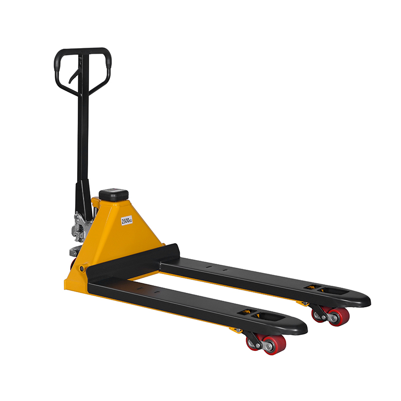 Mini manual weighing pallet truck