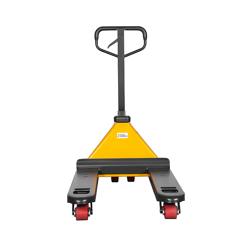 Mini manual weighing pallet truck