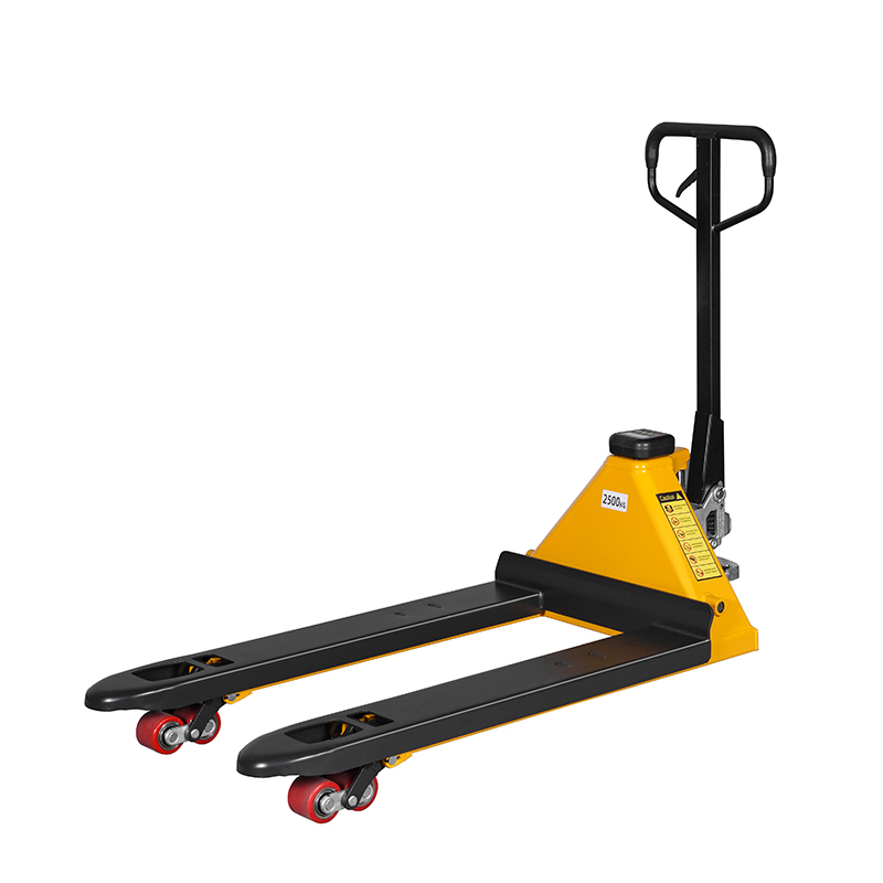 Mini manual weighing pallet truck