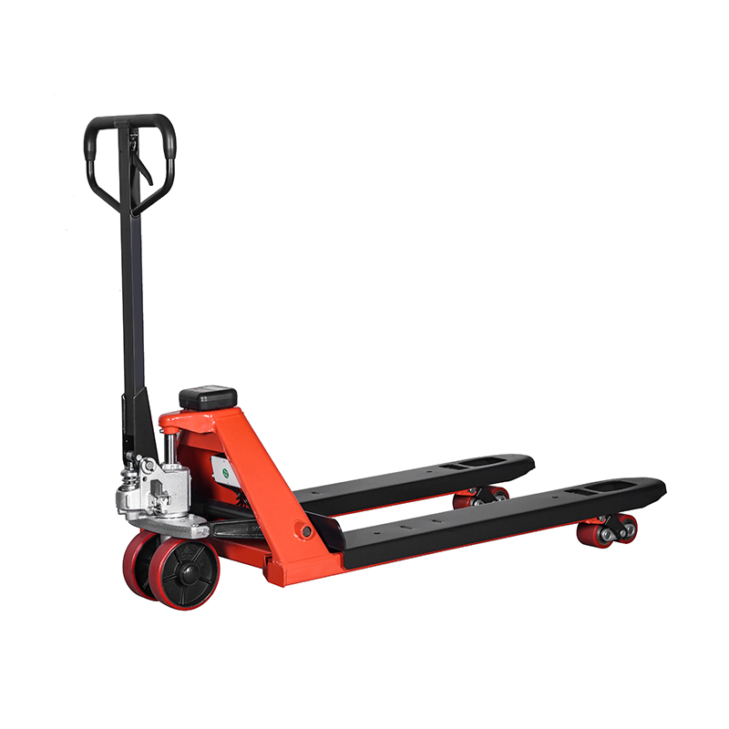 Mini manual weighing pallet truck