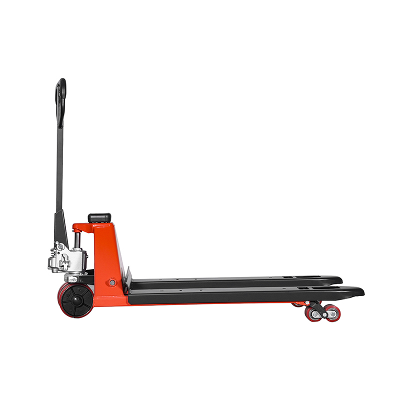 Mini manual weighing pallet truck