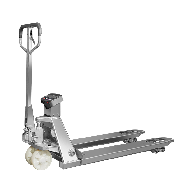 Stainless steel manual weighing pallet truck SCZ-S20-304