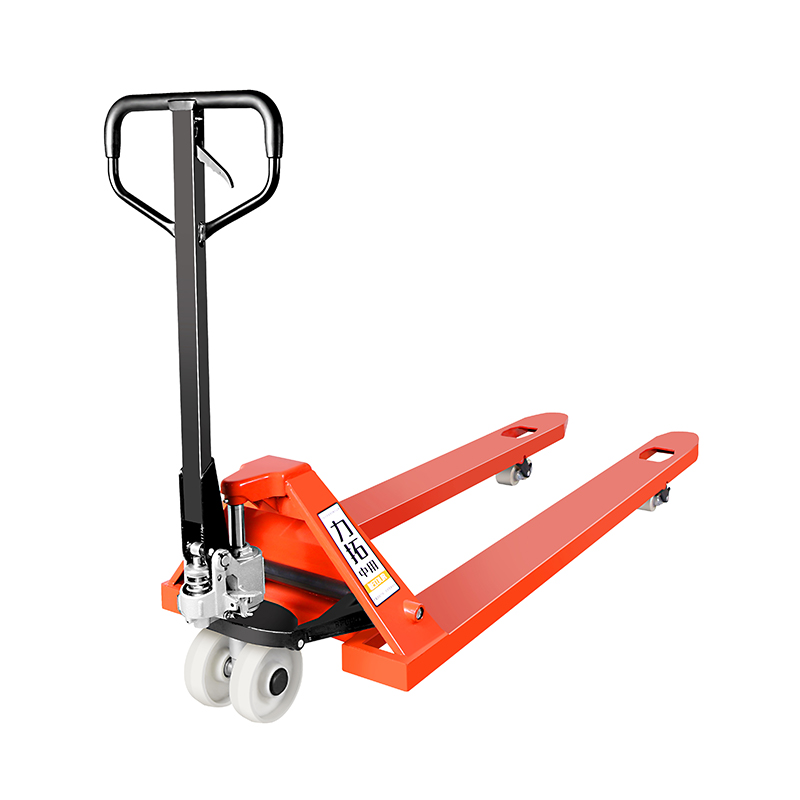 Special-shaped extended manual pallet truck