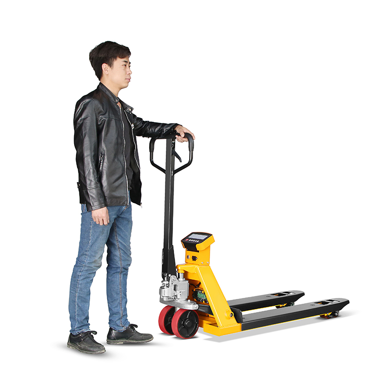 S20 manual weighing pallet truck