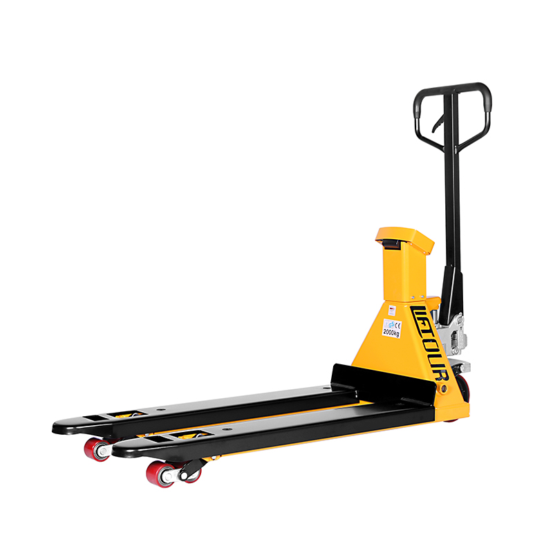 S20 manual weighing pallet truck