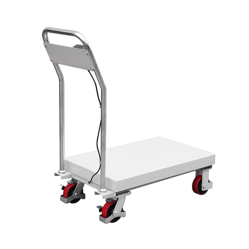 Weighing manual lifting platform truck CPT300