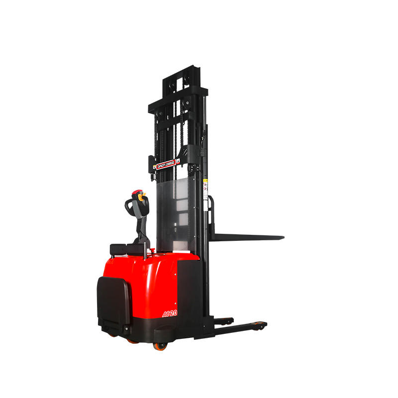 Ride-on Electric Pallet Stacker